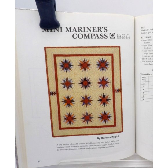 Quilting pattern book "50 Country Quilting Projects" Margt Echols, ED. ©1990 Rod - Picture 6 of 7